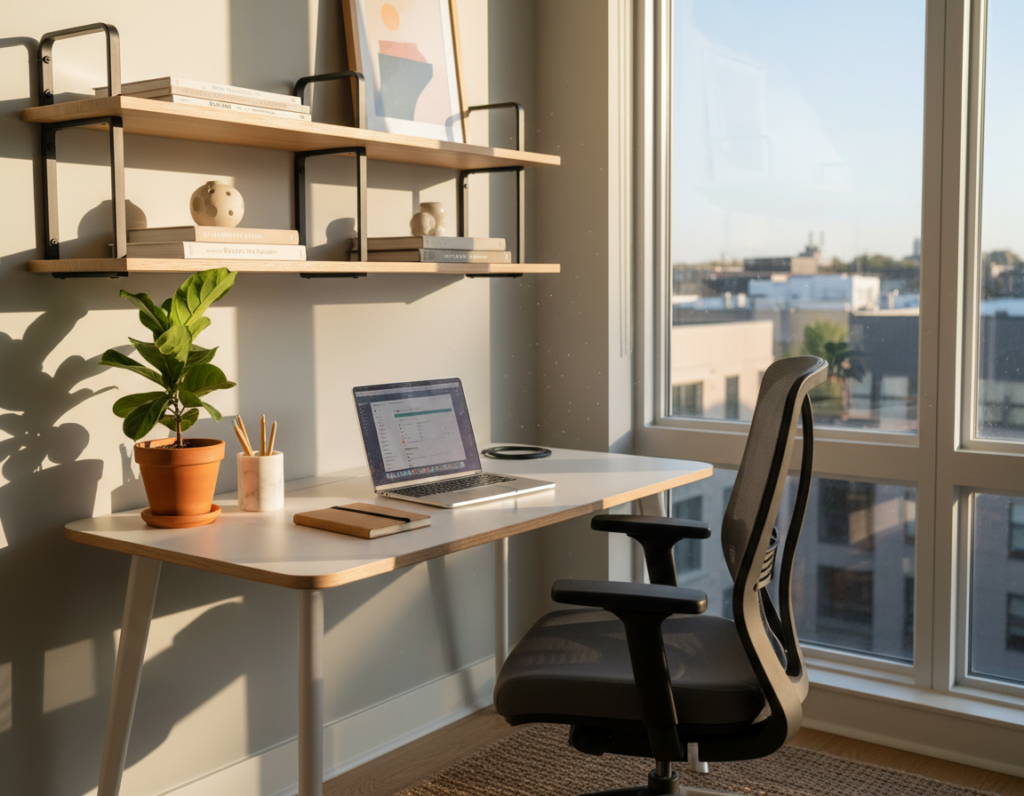 Clever Workspace Designs That Make Tiny Desks Feel Bigger